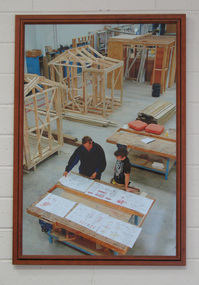 Photograph, Framed, Leongatha Tafe building class, 2003