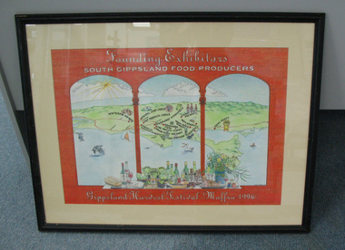 Poster, Framed, Founding Exhibitors, 1996