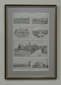 Clipping, Framed, Foster, South Gippsland, 1907