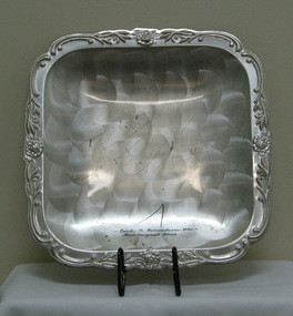 Tray, Engraved, Back to Korumburra 1970 - Most Original Float, 1970