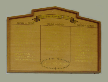 Honour Board