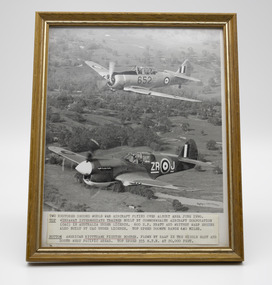 Photograph - Black and white, framed, c. 1990