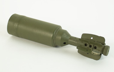 Memorabilia - Mortar round practice, c. 1988