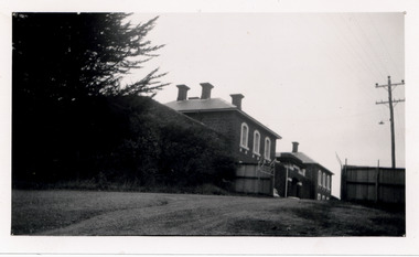Photograph, The Front of J Ward - Ararat Mental Hospital "Aradale" - Black & White Photo