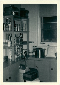 Interior - Photo of interior of kitchen at Alexandra District Hospital. Photo take in March 1978