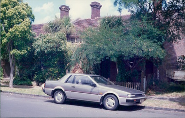 Photograph, Inner City Melbourne - Early 1980s - Terraced brick houses - City Landscapes - Photo taken by Property Management Services / Public housing
