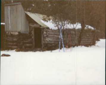 Photograph, McNamara's Hut, on Buckety Plain, Victorian Alps - Photo taken by either Langi Kal Kal staff or trainees circa 1980s to 1993