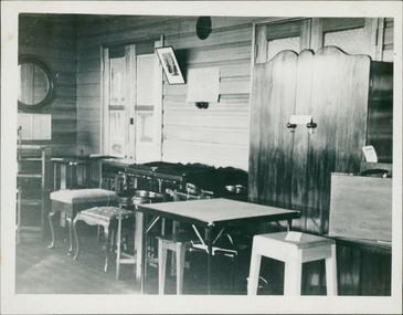 Photograph, Gresswell Sanitorium - Mont Park - A furniture manufacturing exhibition in 1946 in a contribution to post war UK by patients - Mont Park