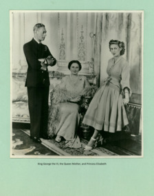King George the Sixth (VI), the Queen Mother, and Princess Maragaret - Department of Health – National Fitness Office (Sports & Recreation) – Historical Press Release Photo Collection
