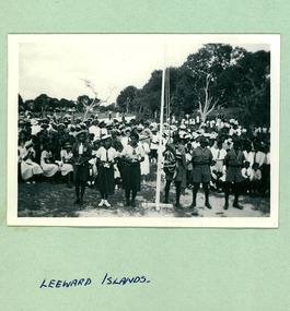 Guides, Scouts, Cubs, Brownies, and Cadets on Leeward Island, North Eastern Caribbean - Department of Health – National Fitness Office (Sports & Recreation) – Press Release Photo - Empire Youth Day & Royal Tours