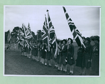 Photos of a rally held at the Camberwell Sports Ground in 1948, Melbourne, Australia - 3 of 5 photos - Department of Health – National Fitness Office (Sports & Recreation) – Historical Press Release Photo Collection