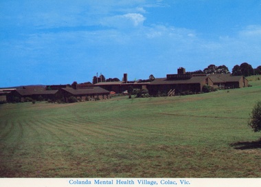 Post Card, Post card  Colanda Mental Health Village - Colac Victoria