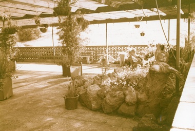 Photograph, Colanda Grounds - Swan unit courtyard during renovations