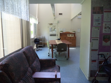 Photograph, Colanda History - Buildings & Landscapes  - Wren unit 2019 - Dining area taken from day room