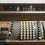 Close up of the front of the National cash register used in the J. Mann & Sons General Store in Wodonga, Victoria