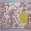 Front of a Sarah Coventry jewellery polishing cloth.