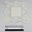 Haeusler Collection Hand Stitched White Lace Doily