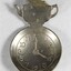 Haeusler Collection silver toned Tea Measure with clock face