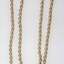 Gold toned beaded metal chain from the Sarah Coventry jewellery range.