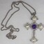 Faux Pearl Crucifix Necklace from the Sarah Coventry Jewellery Range