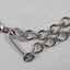 Silver toned Chain Necklace from the Sarah Coventry Jewellery Range c. 1970s-1980s, detail of makers mark tag