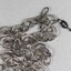 Makers Mark of Silver toned Link Chain Necklace from the Sarah Coventry Jewellery Range c. 1970s-1980s