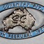 Silver toned Commemorative Pendant from the Sarah Coventry Jewellery Range c.1970s-1980s, centre featuring a design of the Australian continent 