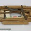 Haeusler Collection Hand Made Photograph Printing Frame c. early 1900s with 10cm scale