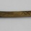 Haeusler Collection Wooden Axe c. early 1900s with 10cm scale