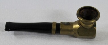 Haeusler Collection Tobacco Pipe c. Mid-Century, made from alloy and plastic