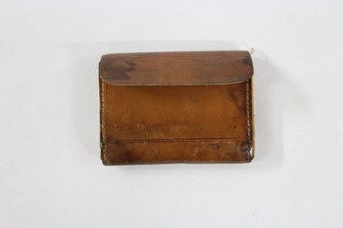 Haeusler Collection Leather Wallet with Handwritten Notes