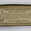 Haeusler Collection Hard Rubber Pipe Syringe Box, interior of lid