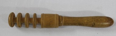 Haeusler Collection wooden Honey Dipper c. early 1900s