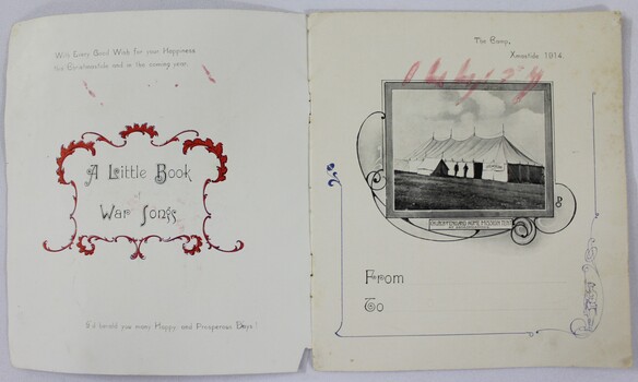 Interior pages of booklet.