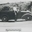Haeusler Collection Portrait of Louis Haeusler with Ute, with 10cm scale
