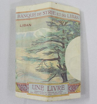 Lebanon Banque de Syrie bank note