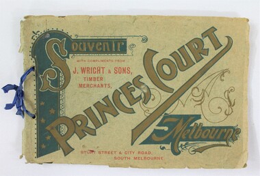 Booklet - Souvenir Booklet for Princes Court Amusement Park, Melbourne c. 1904-1905