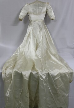 A view of the back of the garment
