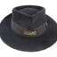Dark blue/grey felt Victorian Railways hat.