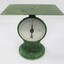 Front view of the green painted cast iron scales.