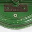 Small iron plate on base of scales.  