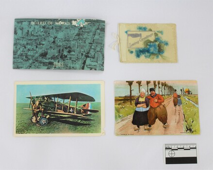 Haeusler Collection Postcards and Greeting Card c. Mid-Century with 5cm scale