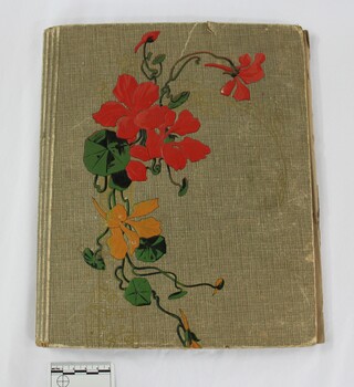 Haeusler Collection Family Scrapbook Album Belonging to Ilma Haeusler c. 1910s - 1920s with 5cm scale