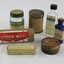 A number of medical items including cotton wool, ointments and medicine bottles