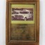 Framed ambulance service plaque