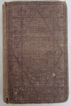 Cover of the Hymnal Companion with title lightly embossed on cover,