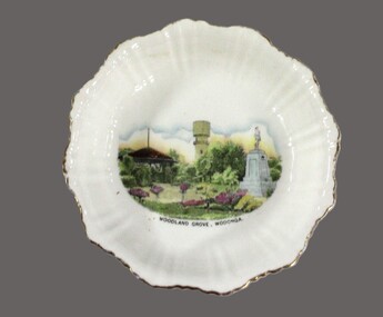  China Souvenir Bowl Woodland Grove Wodonga