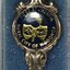 Close up image of the badge of the Rural City of Wodonga at the top of each spoon.