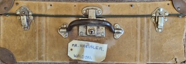 Alf Haeusler's Suitcase front view