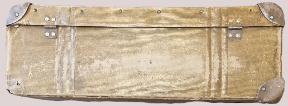 Alf Haeusler's Suitcase - Back